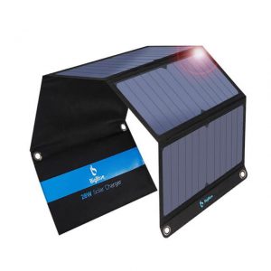 BigBlue 28W foldable solar phone charger